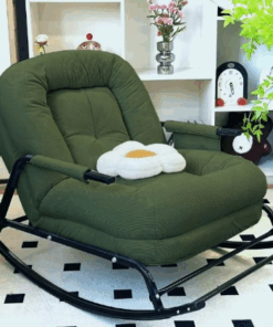 人搖椅 家用客廳陽台休閒摺疊躺椅 臥室單人懶人沙發 可坐可躺沙發