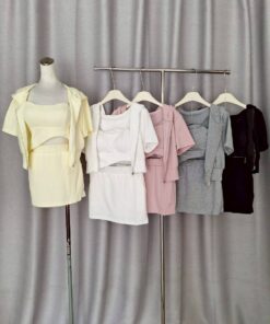 懶人必備純色套裝三件組(五色)