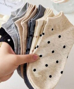 圓點裸襪